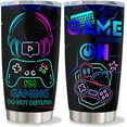 thumbnail image 1 of Gamer Gifts, Gifts for Gamers, Cool Gamer Gifts for Men Teenage Teen Boys Boyfriend, Gaming Mugs Stuff, Video Games Party Favors, The Game Boy Birthday Room Decor Stainless Steel Tumbler 20oz 1pc, 1 of 7