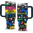 thumbnail image 1 of Gamer Gifts for Men Boys, 40oz I''m Gaming Do Not Disturb Tumbler Cup, Teen Boy Gifts Gaming Stuff, Game Lover Gifts for Gaming Mugs, Game Presents for Son Boyfriend Birthday Christmas Gifts for Men, 1 of 6