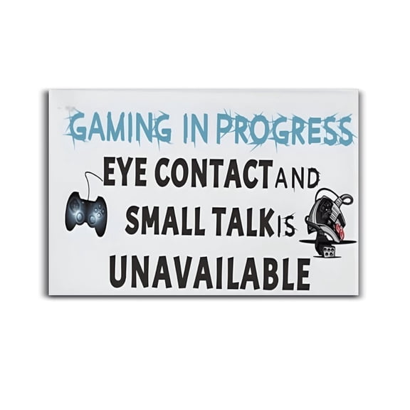 Gamer Gifts for Fortnite Stuff, Funny Gaming Poster Wrapped Wooden Frame Wall Decor,Canvas Wall Art for Living Room,Bedroom,Office,Ready to Hang