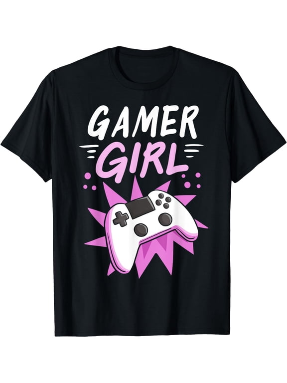 Gamer Girl Gaming Streaming Video Games Gift T-Shirt