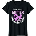 thumbnail image 1 of Gamer Girl Gift For Girl Gamer T-Shirt, 1 of 3