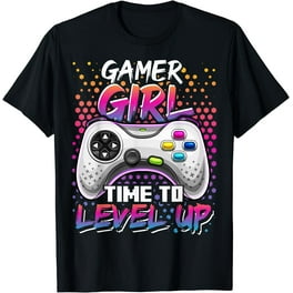 Gamer Girl T-Shirt Video Game Player Funny Gift Gamer Girl T-Shirt Video Game Player Funny Gift