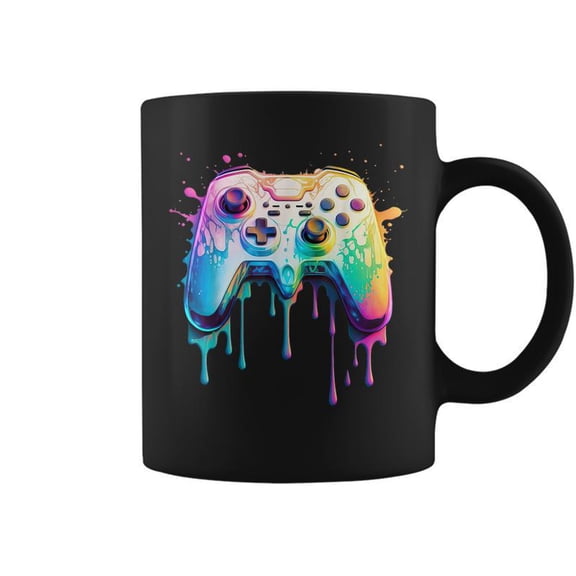 Gamer Graphic Video Game Colorful Video Game Lover Coffee Mugs
