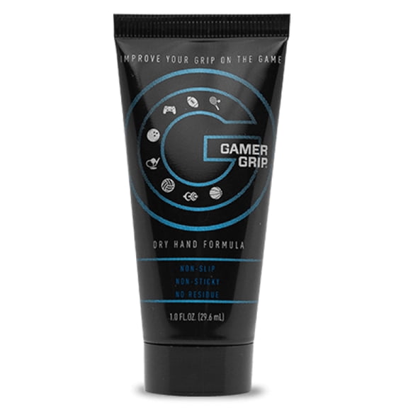 Gamer Grip - Instant Dry-Touch Gel for Hands & Feet, Ultimate Anti-Slip Gripping Aid for Sweaty Hands, improve equipment grip & control Hyperhidrosis 1oz Tube