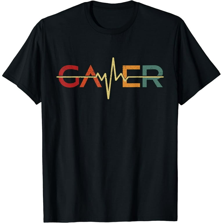 Gamer Heartbeat Video Game Lover Gifts Funny Gaming Gamer T-Shirt Gamer Heartbeat Video Game Lover Gifts Funny Gaming Gamer T-Shirt