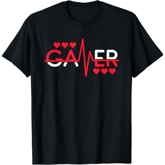 Gamer Heartbeat T-Shirt