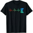 thumbnail image 1 of Gamer Heartbeat - Video Game Controller eSports Nerdy Gamer T-Shirt, 1 of 5