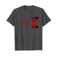 thumbnail image 1 of Gamer Heartbeat Video Games Gaming Boys Girls Teens Men T-Shirt Funny Cute Graphic tee, 1 of 4