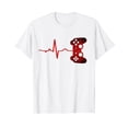 thumbnail image 1 of Gamer Heartbeat Video Games Gaming Boys Girls Teens Men T-Shirt Funny Cute Graphic tee, 1 of 4