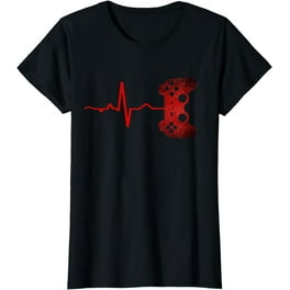 Gamer Heartbeat Video Games Gaming Gift Boys Teens T-Shirt Gamer Heartbeat Video Games Gaming Gift Boys Teens T-Shirt
