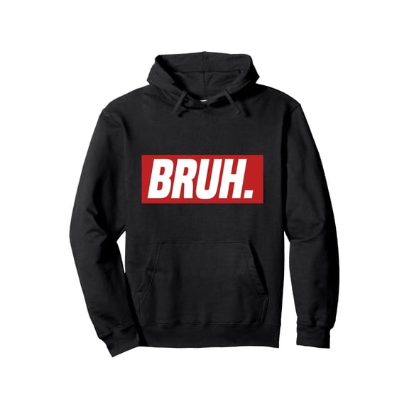 Gamer Memes Trending Internet Dank Seriously Bruh Slang Brah Pullover Hoodie