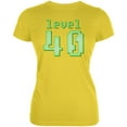 thumbnail image 1 of Gamer Milestone Birthday Level 40 Juniors Soft T Shirt Bright Yellow X-LG, 1 of 1