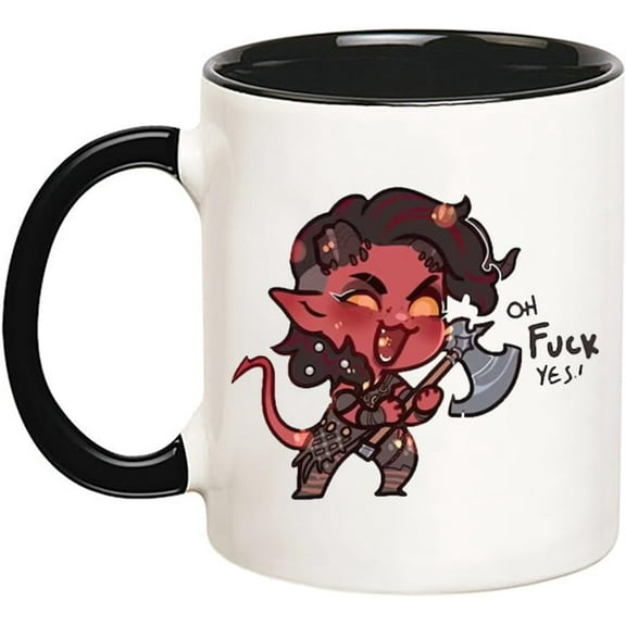 Gamer Mug, Gaming Gift Mug, Dungeon And Dragon, Funny Gift for Gamer RPG Player Coffee Mug, 11 Oz Novelty Coffee Mug, Black