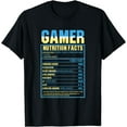 thumbnail image 1 of Gamer Nutrition Facts - Funny Gamer T-Shirt, 1 of 3