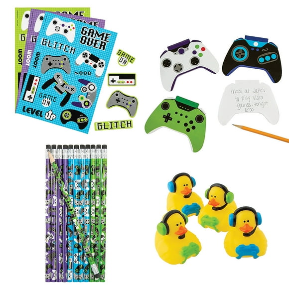 Gamer Party Handout Kit 84 Pieces