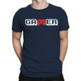 thumbnail image 1 of Gamer Quote And Controller T-Shirt Men, 1 of 3