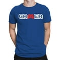 thumbnail image 1 of Gamer Quote And Controller T-Shirt Men, 1 of 3