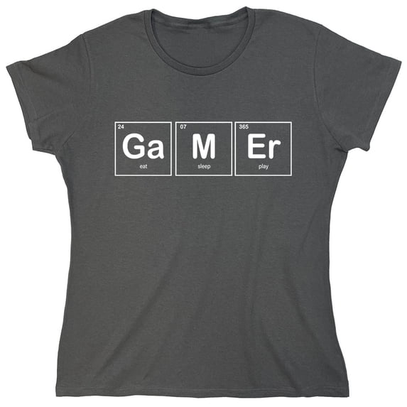 Gamer Sarcastic Humor Novelty Funny Women's Casual Tees