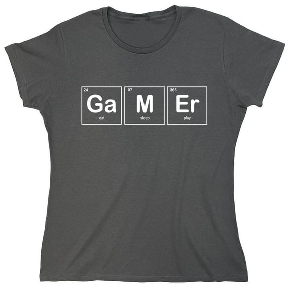 Gamer Sarcastic Humor Novelty Funny Women's Casual Tees
