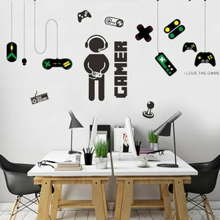 Bella Rosa Home Gamer Room Decor - Gaming Accessories for Game Room - Rage  Quit Gifts Video Wall Art - Teen Boy Gifts for Boyfriend in 2023