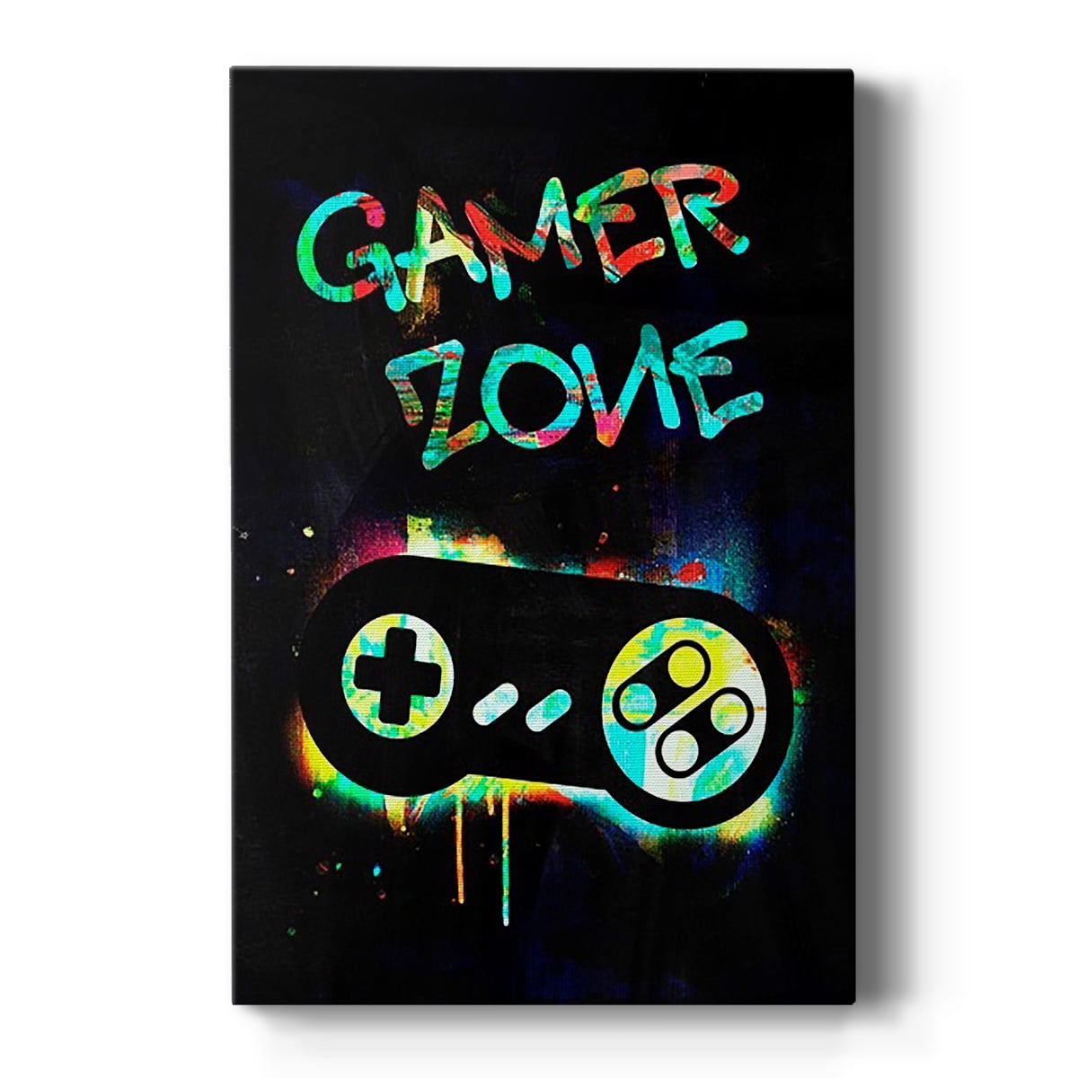 Gamer Tag IV Premium Gallery Wrapped Canvas - Ready to Hang