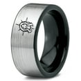 thumbnail image 1 of Gamer Tungsten Handmade Gift Gray Pinky Ring Metal 50 Birthday for Men Eco Friendly Mom, 1 of 7