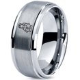 thumbnail image 1 of Gamer Valentines Day Mens Gray Ring Tungsten Wedding Bands Women Birthday Girl Weddings, 1 of 8