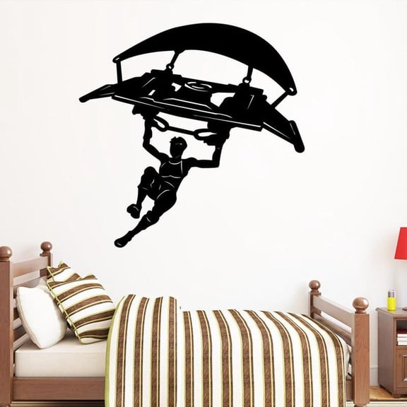 Gamer Video Games Wall Vinyl Sticker Gaming Room Wall Art Murals 42x42cm