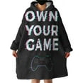 thumbnail image 1 of Gamer Wearable Blanket Modern Sweatshirt, 1 of 2