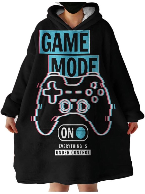 Gamer Wearable Blanket Modern Sweatshirt