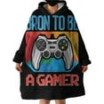 thumbnail image 1 of Gamer Wearable Blanket Modern Sweatshirt, 1 of 1