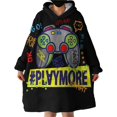 thumbnail image 1 of Gamer Wearable Blanket Modern Sweatshirt, 1 of 2