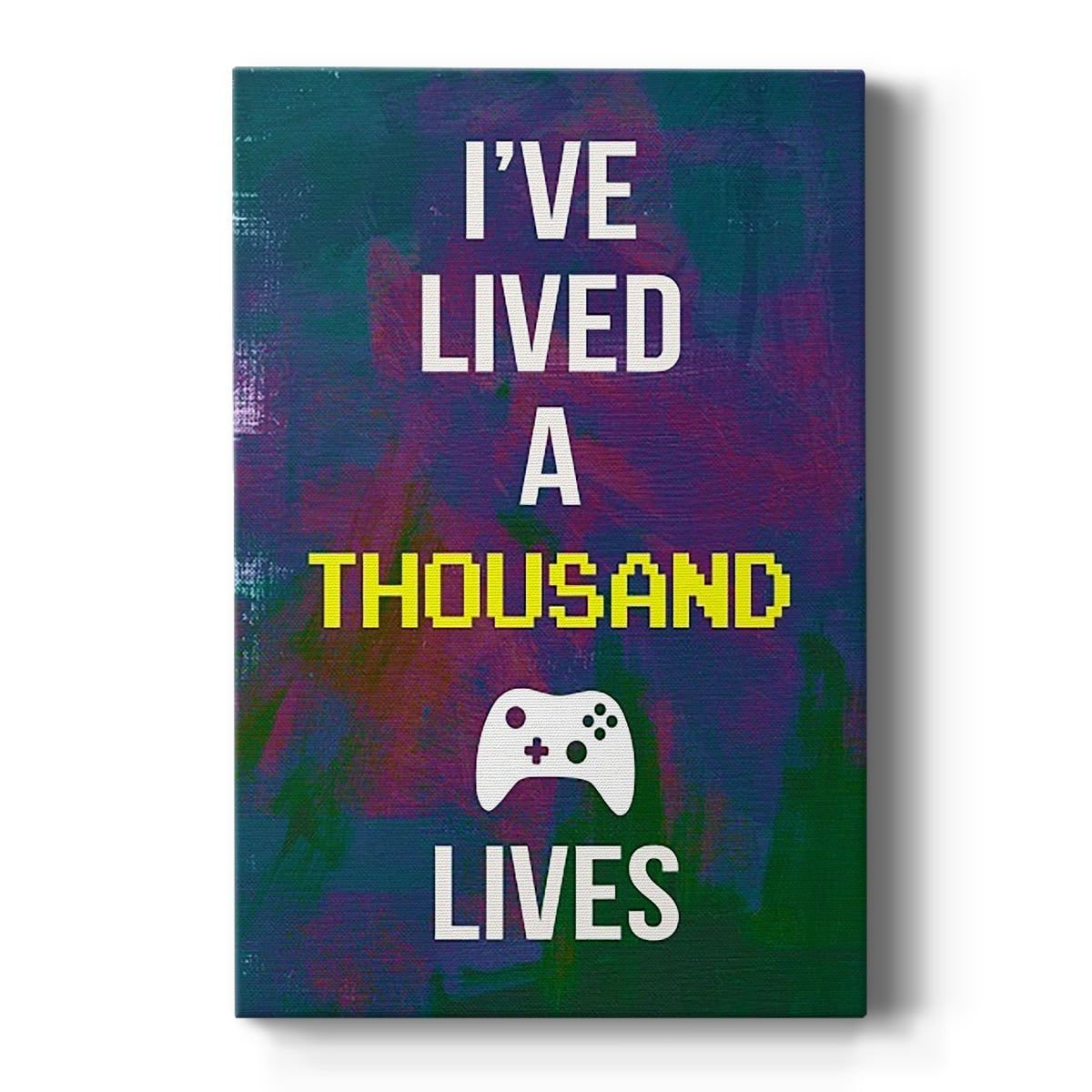 Gamer at Play I Premium Gallery Wrapped Canvas - Ready to Hang