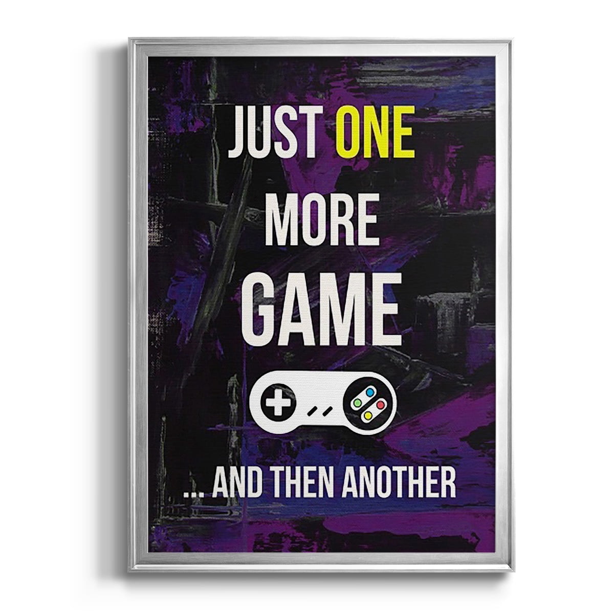 Gamer at Play II Premium Framed Print, in Gold, Black, or Silver - Ready to Hang