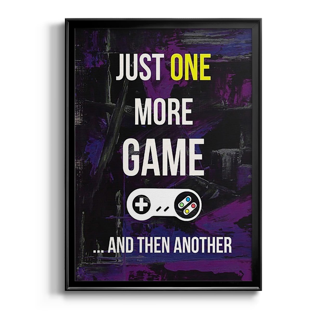 Gamer at Play II Premium Framed Print, in Gold, Black, or Silver - Ready to Hang