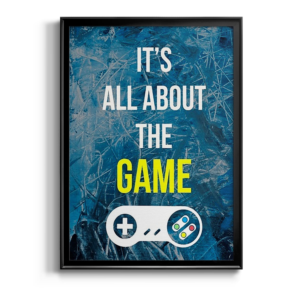 Gamer at Play IV Premium Framed Print, in Gold, Black, or Silver - Ready to Hang