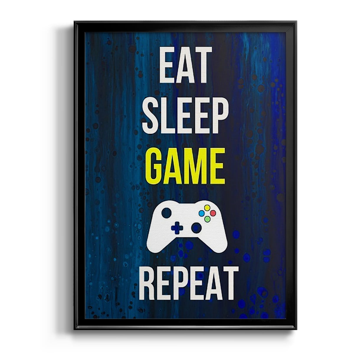 Gamer at Play V Premium Framed Print, in Gold, Black, or Silver - Ready to Hang