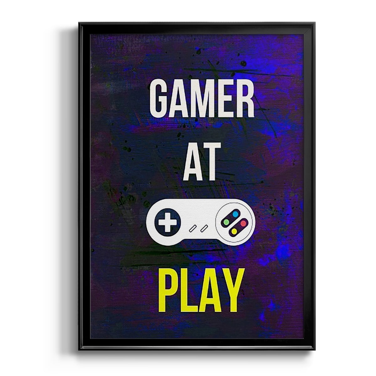 Gamer at Play VI Premium Framed Print, in Gold, Black, or Silver - Ready to Hang