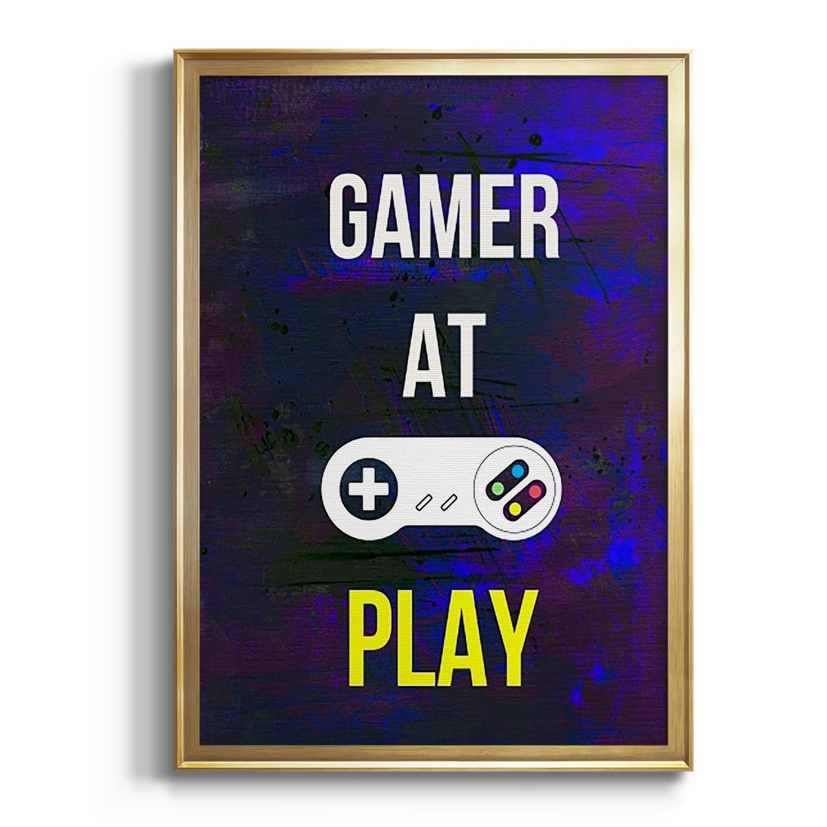 Gamer at Play VI Premium Framed Print, in Gold, Black, or Silver - Ready to Hang
