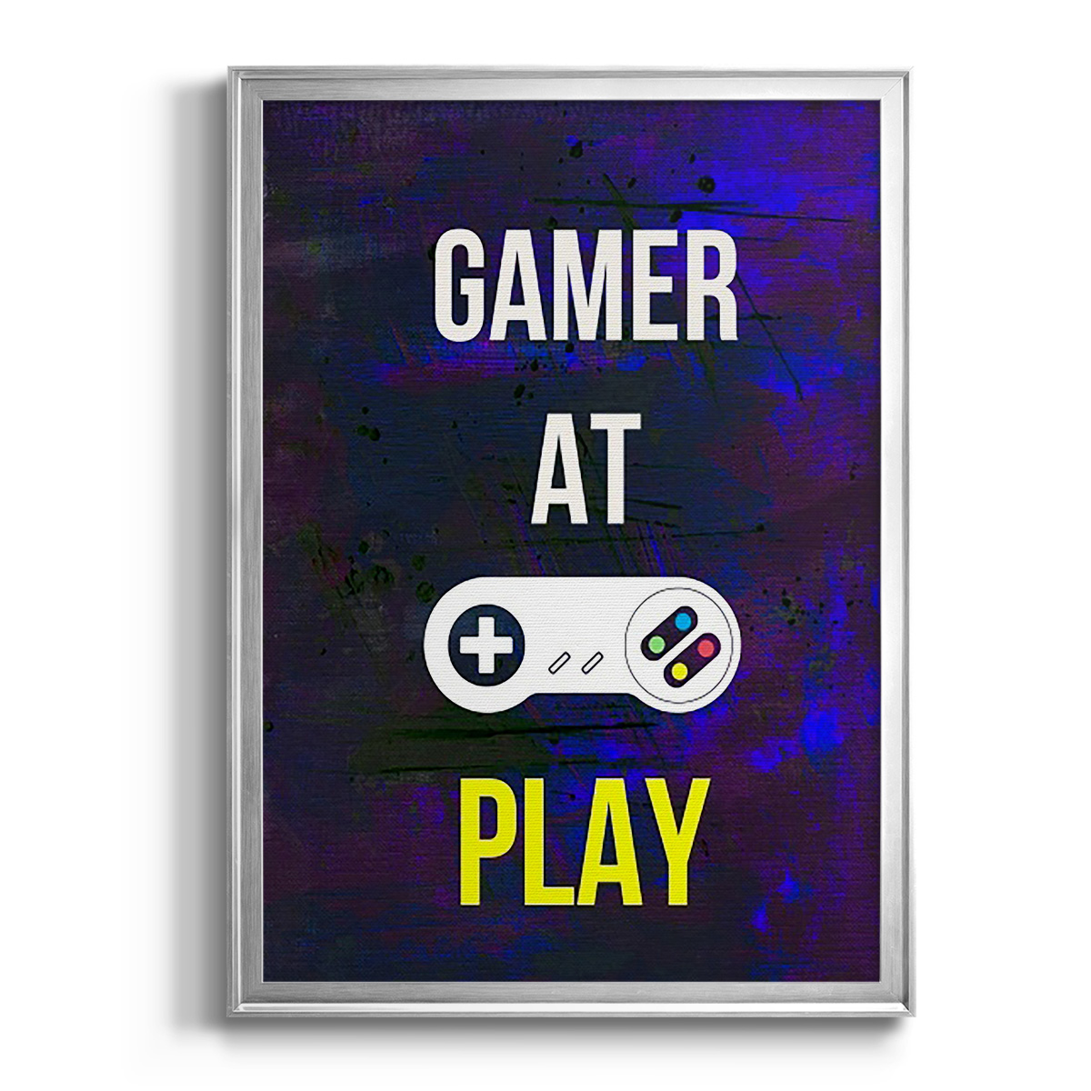 Gamer at Play VI Premium Framed Print, in Gold, Black, or Silver - Ready to Hang