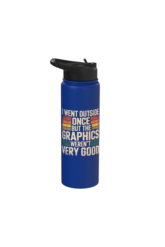 Gamer pc gaming Computer video game VR HEADSET glasses gamer Stainless Steel Insulated Water Bottle