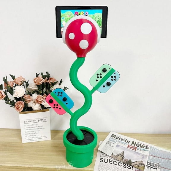 Gamer's Delight Cannibal Flower Charging Dock and Storage Electronic Stand