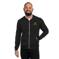 thumbnail image 1 of GamerTagg Collection Black and Gold Zip Hoodie (XL), 1 of 6