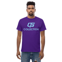 GamerTagg Collection Men's Purple Classic Tee  (S)