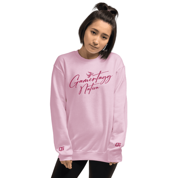 GamerTagg Collection Women’s Pink Sweatshirt (L)