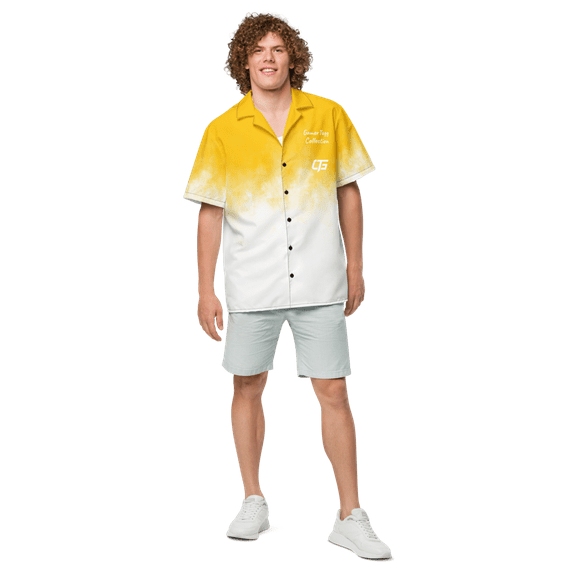 GamerTagg Collection Yellow Button Shirt (3XL)
