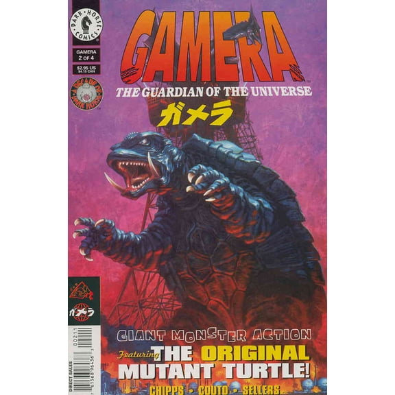 Gamera #2 VF ; Dark Horse Comic Book