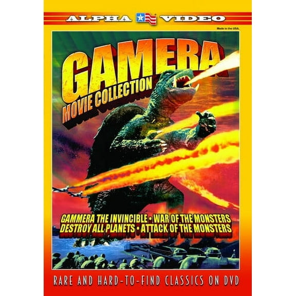 Gamera Movie Collection (DVD), Alpha Video, Horror