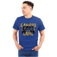 thumbnail image 1 of Gamers Gonna Game Video Games Nerdy Men's Big & Tall Crewneck Graphic Tee Brisco Brands 2X, 1 of 5