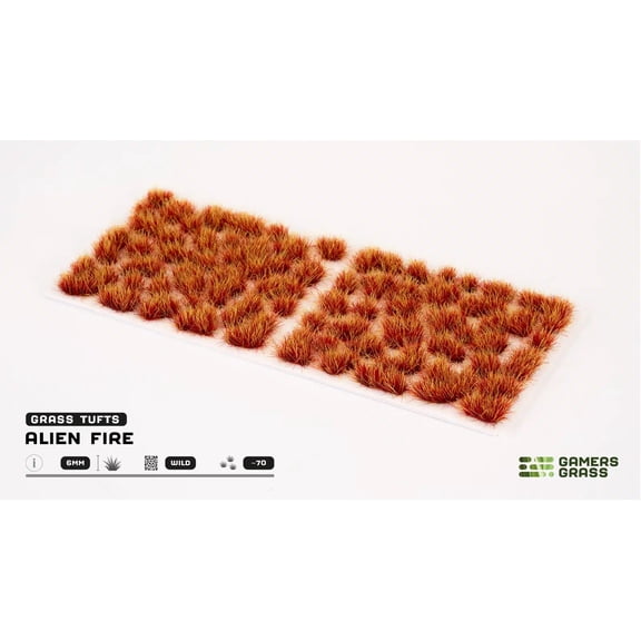 Gamers Grass: Alien Fire Tuft (6mm)